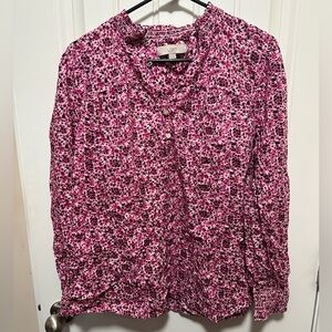 LOFT long sleeve blouse